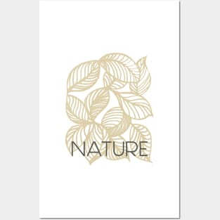 nature in beige Posters and Art